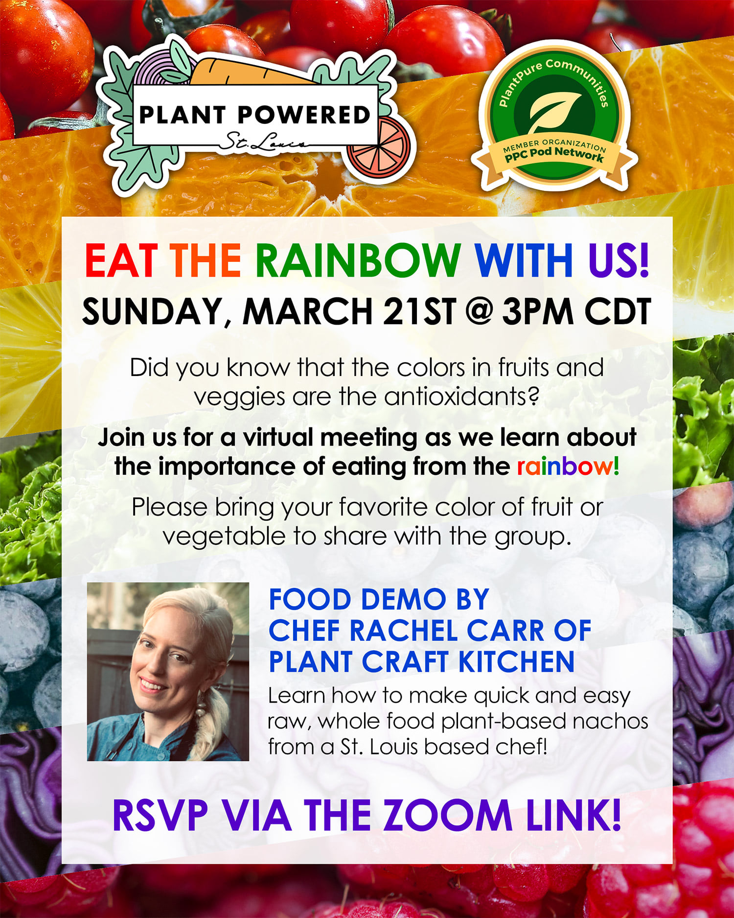 Plant Powered St. Louis hosts “Eat The Rainbow” Online Event ...